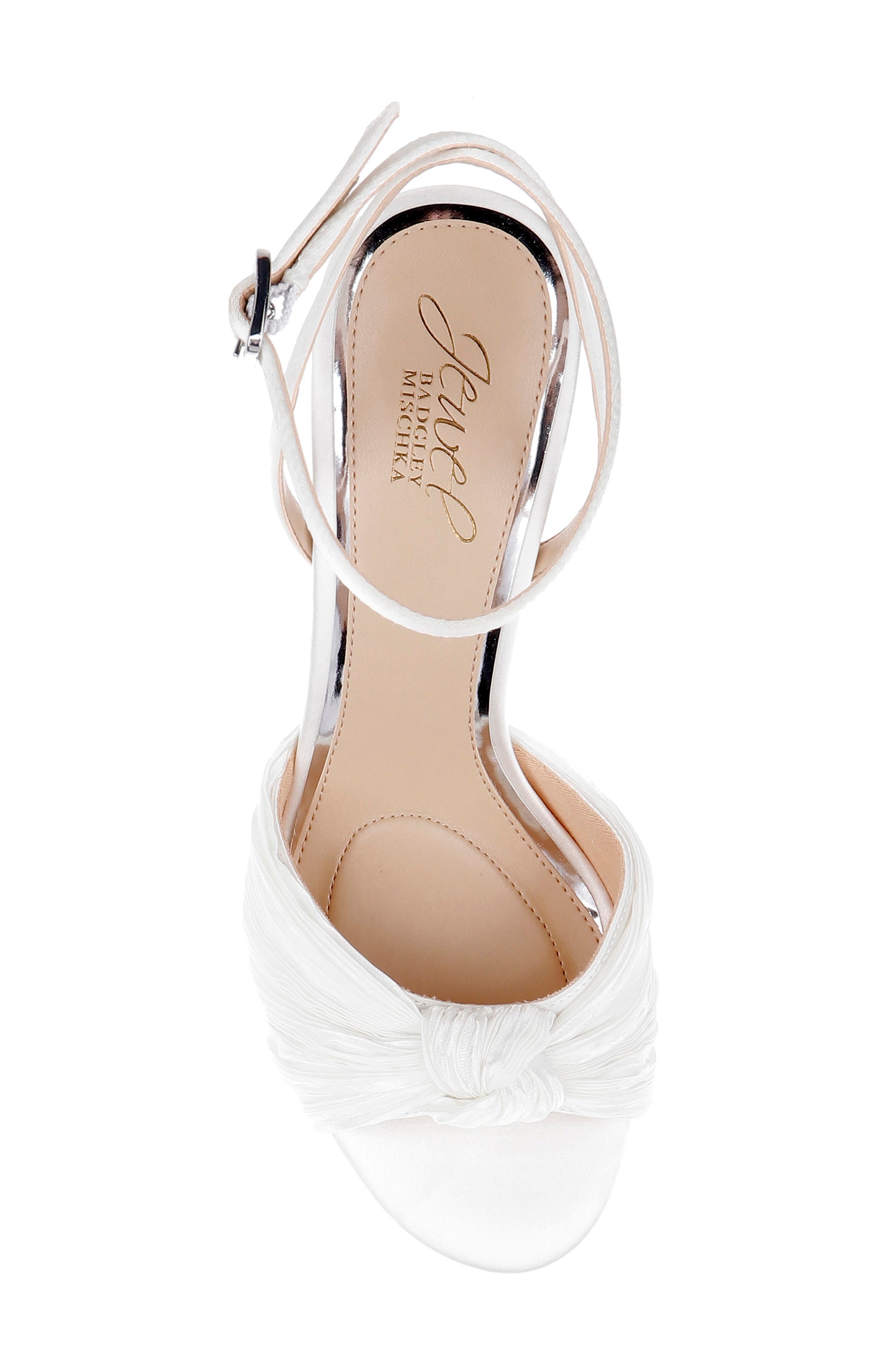 Ibis Ankle Strap Sandal, Alternate, color, IVORY FABRIC