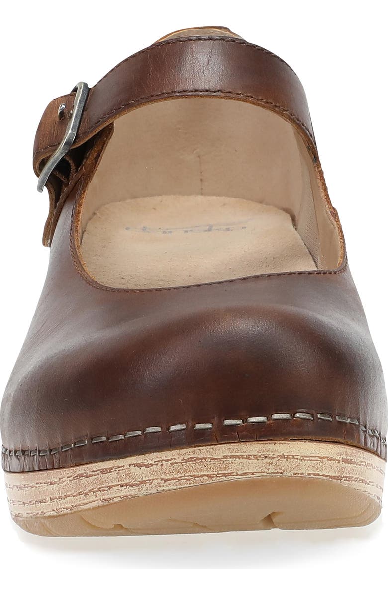 Dansko Lilah Mary Jane Platform Pump, Alternate, color, Tan
