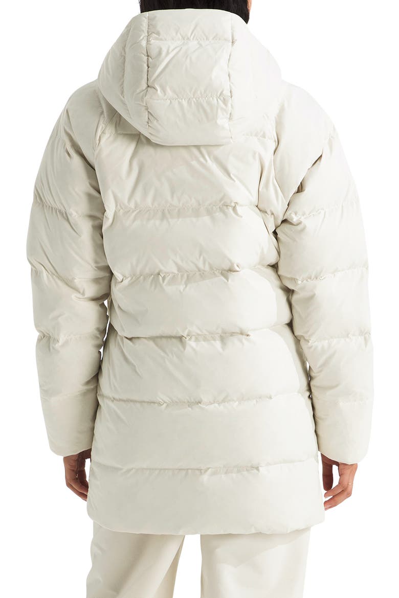 Hydrenalite™ City 600 Fill Power Down Hooded Parka, Alternate, color, WHITE DUNE