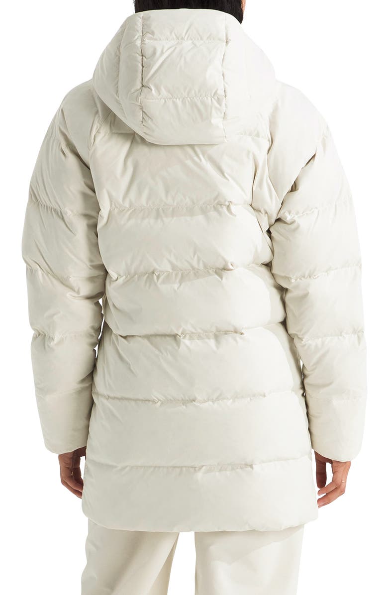 The North Face Hydrenalite<sup>™</sup> City 600 Fill Power Down Hooded Parka, Alternate, color, White Dune
