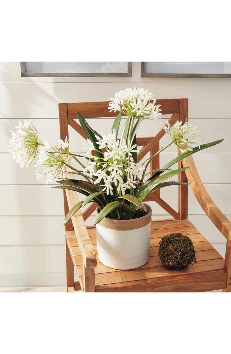 Napa Home & Garden Agapanthus Drop-In Faux (Fake) 29", Alternate, color, 