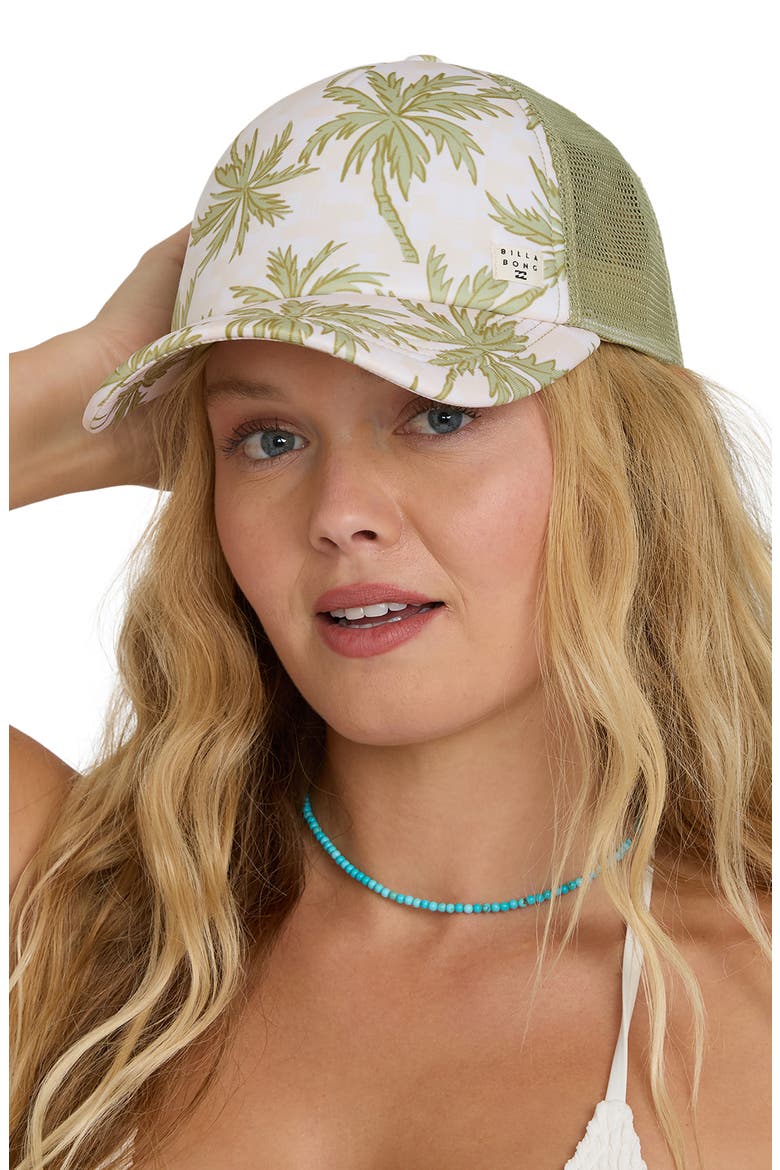Heritage Mash-Up Trucker Hat, Alternate, color, CACTUS