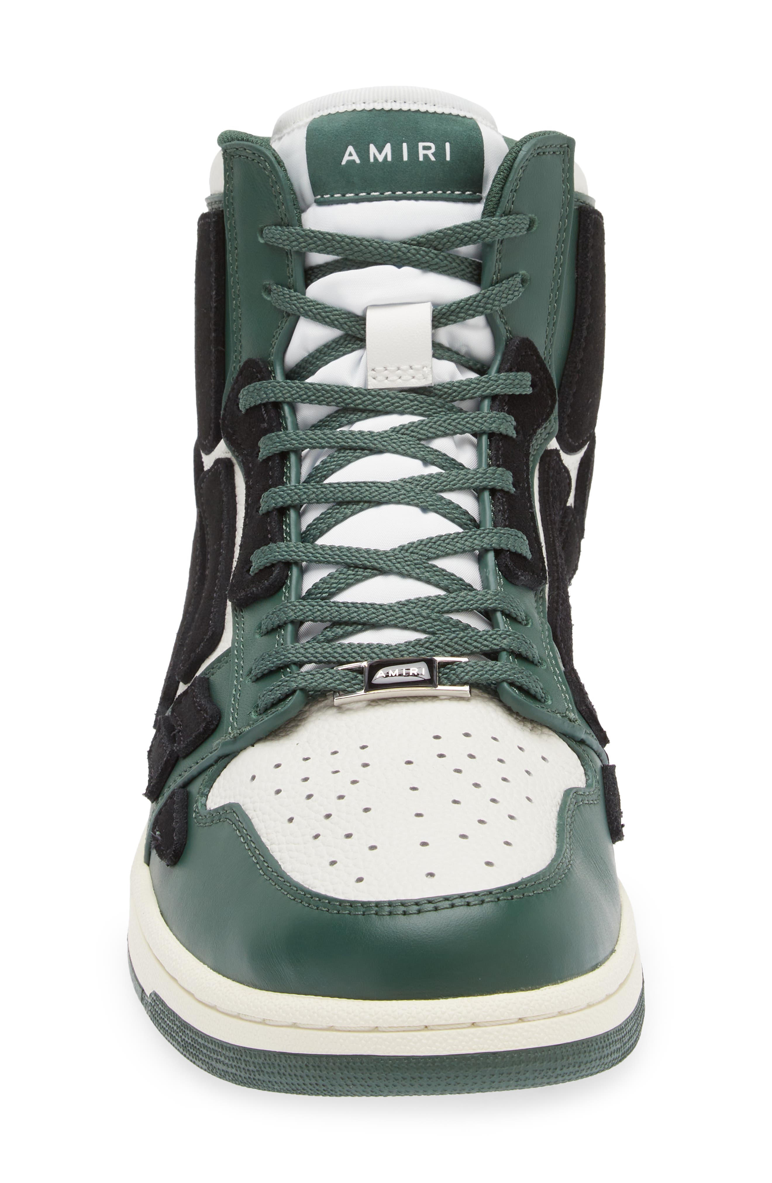 Skeleton High Top Sneaker, Alternate, color, GREEN