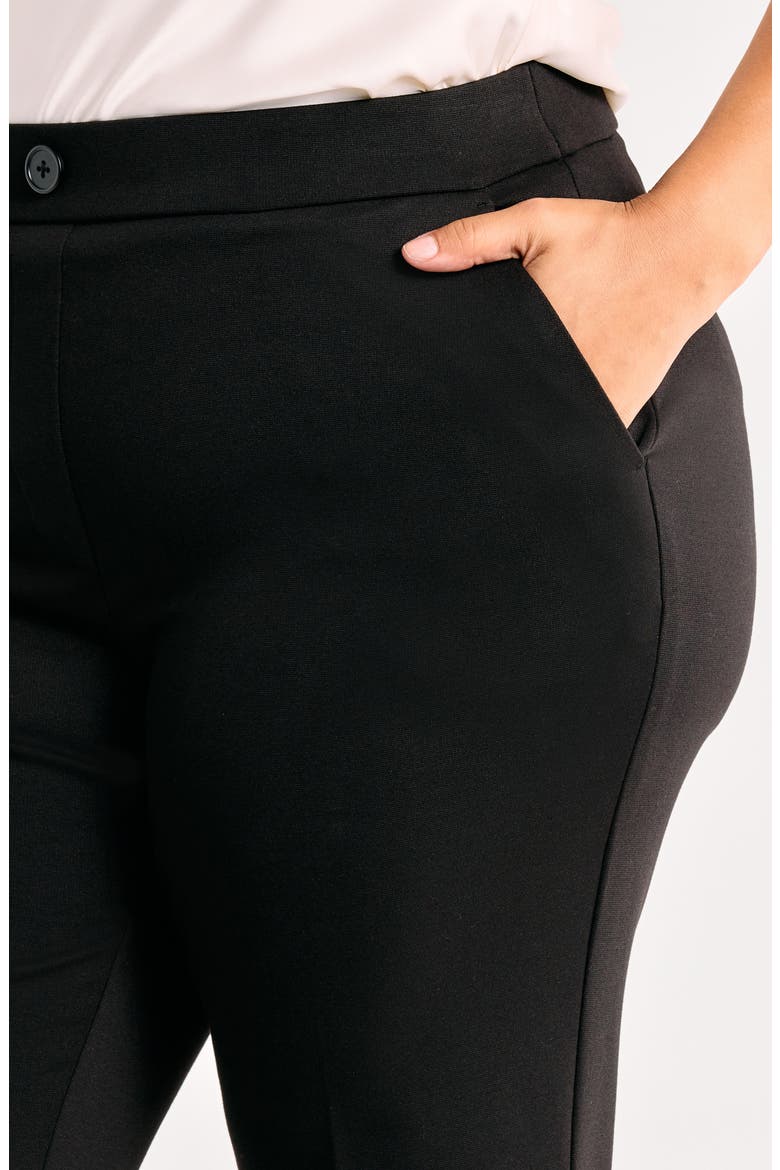 Straight Leg Pants, Alternate, color, ANNE BLACK