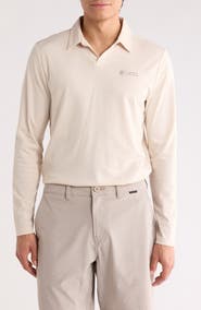 TravisMathew Run Away Long Sleeve Knit Polo