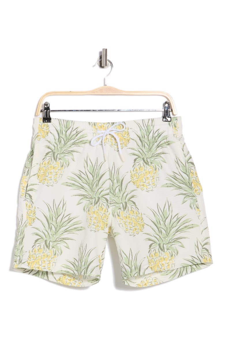 Sano 6.5-Inch Swim Shorts, Alternate, color, OFF-WHITE