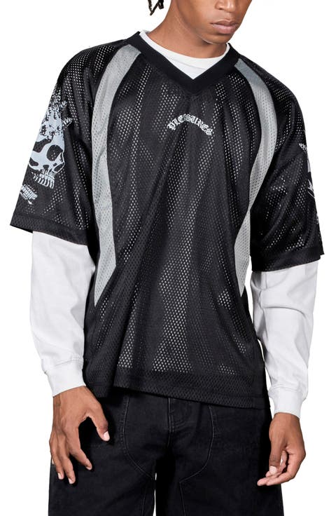 Screws Mesh Football Jersey