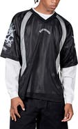 PLEASURES Screws Mesh Football Jersey