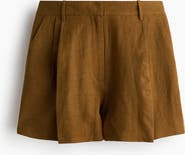 H&M Dressy linen-blend shorts