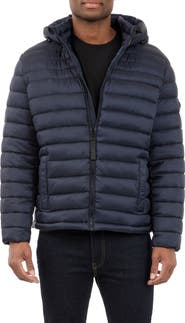 Michael Kors Men's Verizon Water Resistant Hooded Packable Jacket