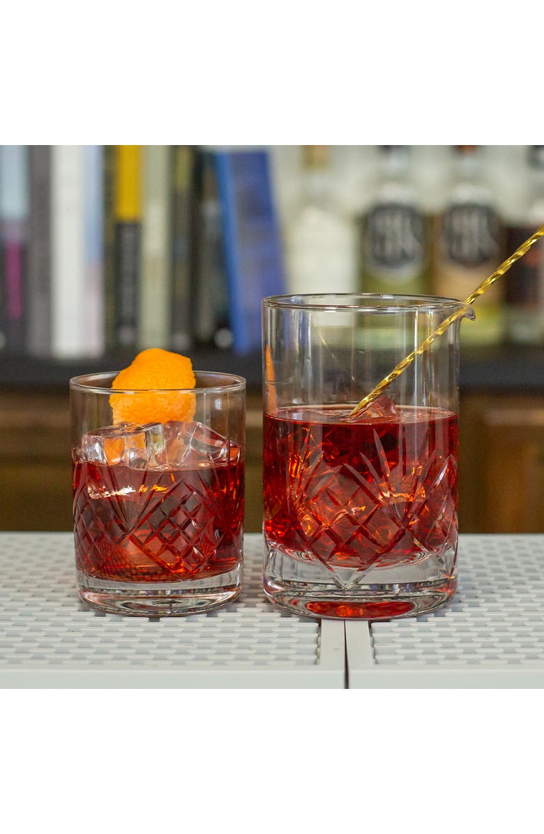 A Bar Above Cocktail Mixing Glass, Botanica Style, Alternate, color, Glass