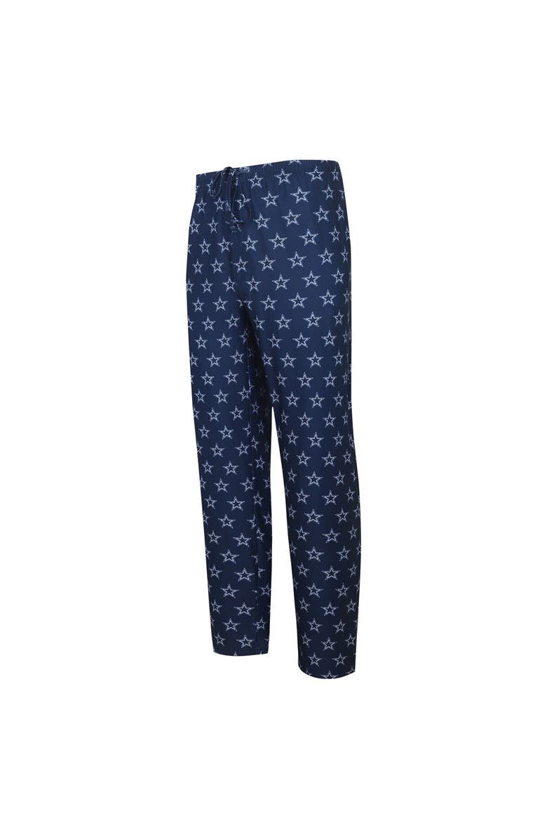 CONCEPTS SPORT Men's Concepts Sport Navy Dallas Cowboys Gauge Sleep Pants, Alternate, color, 