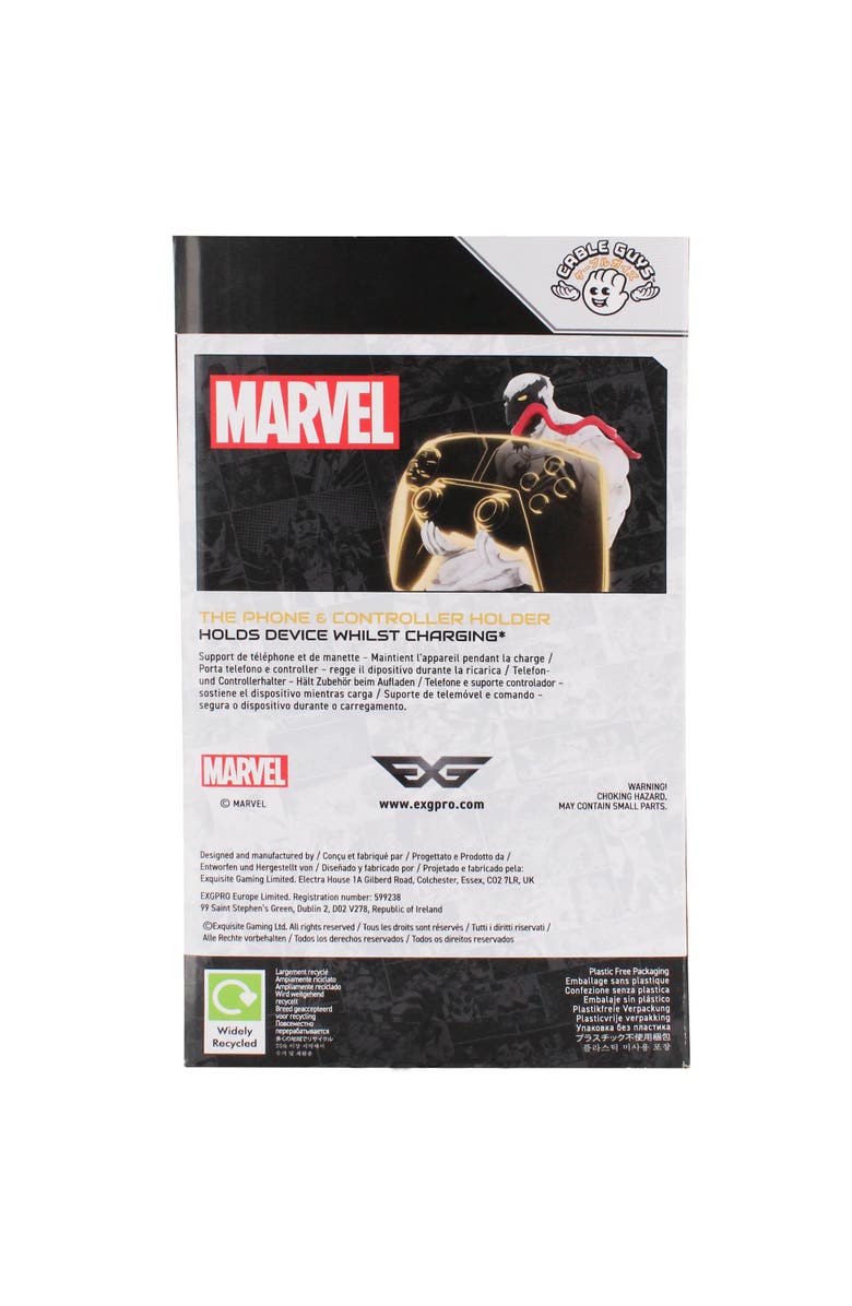 Exquisite Gaming Marvel Antivenom Controller
Phone Holder, Alternate, color, Multicolored