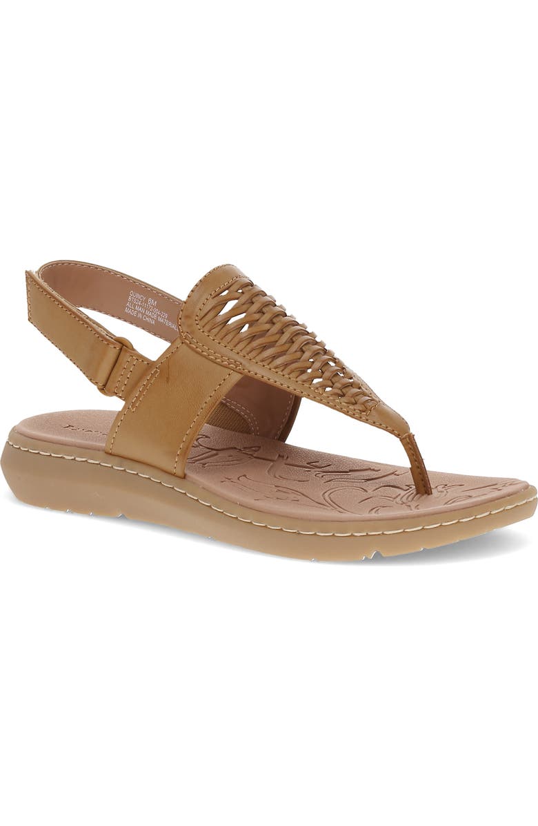 BARETRAPS Quincy T-Strap Sandal, Main, color, Caramel