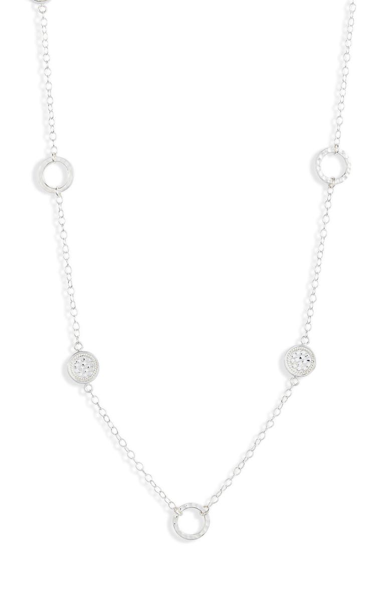 Anna Beck Long Hammered Station Necklace, Alternate, color, 