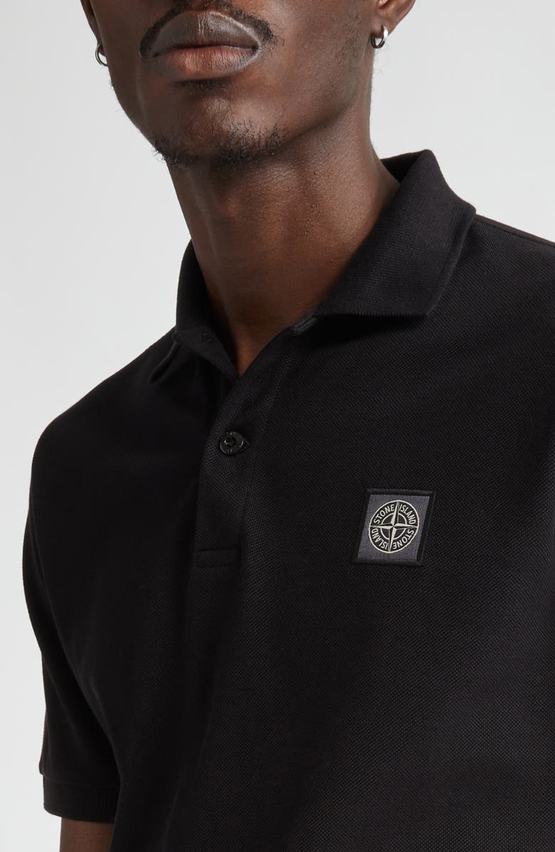 Stone Island Organic Cotton Piqué Polo, Alternate, color, 