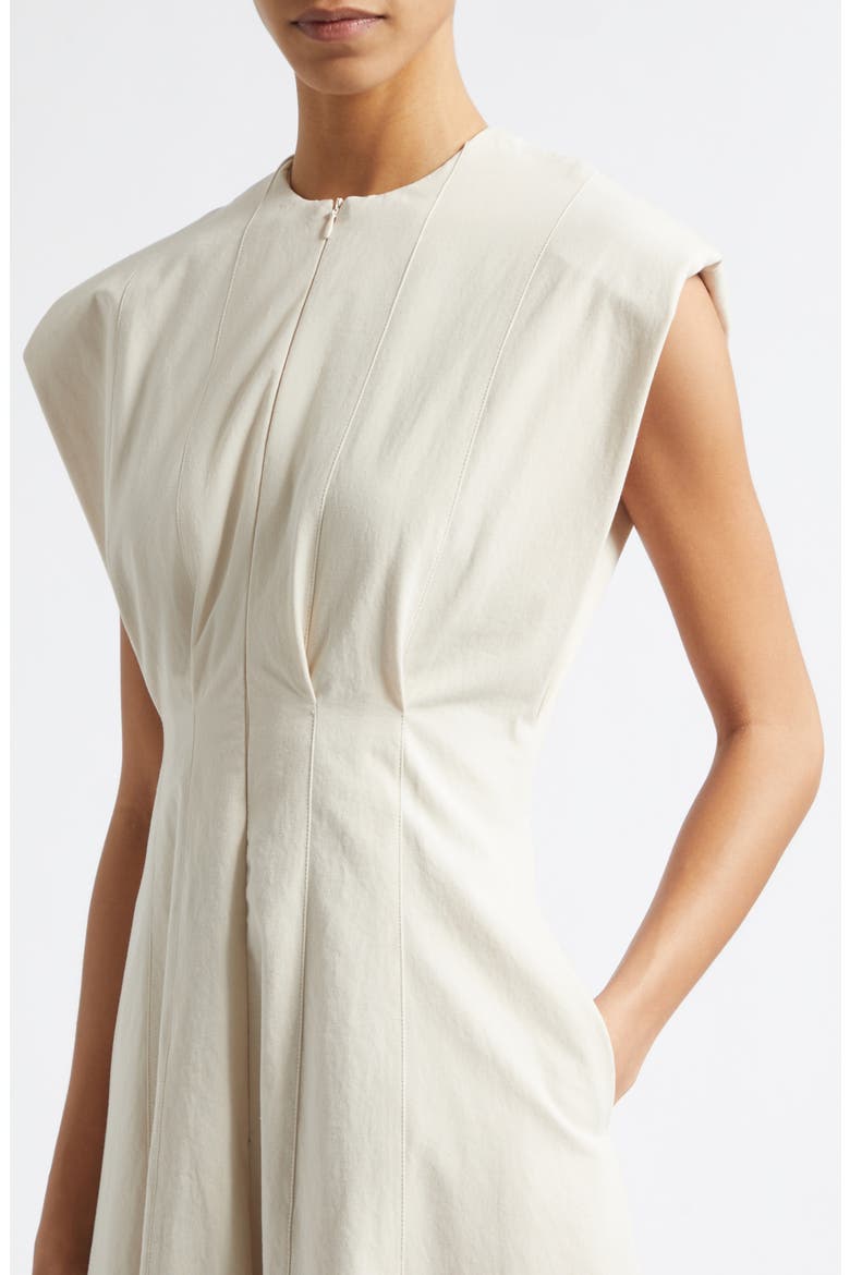 Adina Sleeveless Fit & Flare Dress, Alternate, color, BEIGE