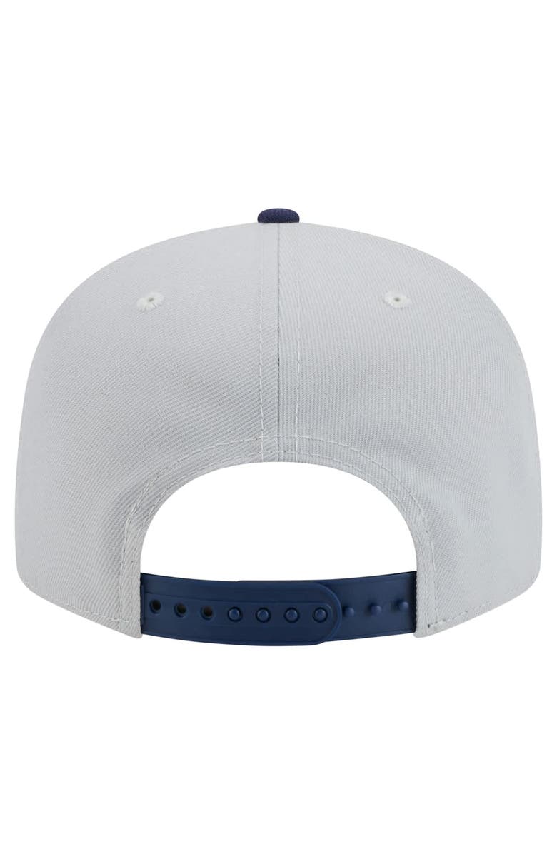 New Era Men's New Era Gray/Navy Atlanta Braves 2-Tone Color Pack 9FIFTY Snapback Hat, Alternate, color, 
