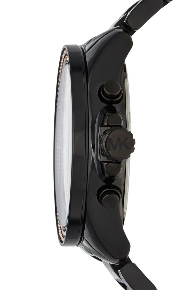 MICHAEL Michael Kors Michael Kors 'Wren' Pavé Dial Chronograph Bracelet Watch, 42mm, Alternate, color, 