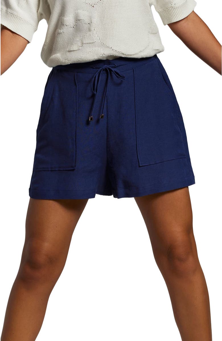 Tori Richard Sunshine Linen Honore Short, Alternate, color, 