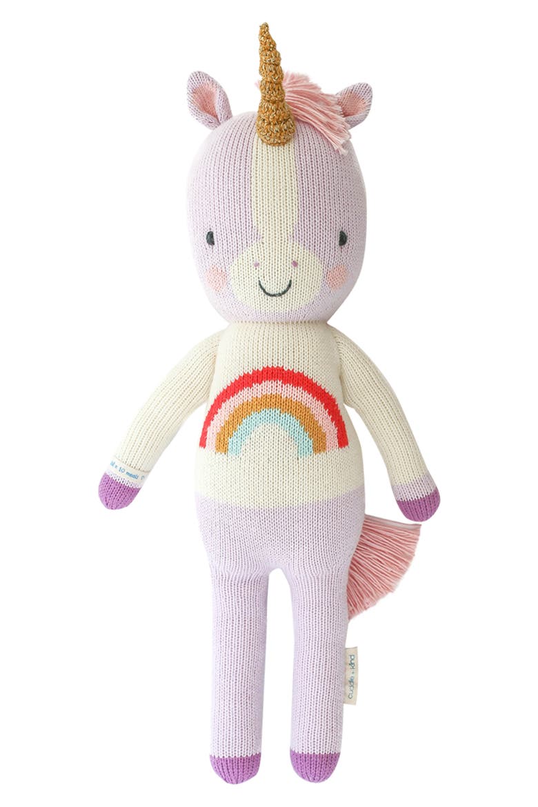 Little Zoe the Unicorn Stuffed Animal, Main, color, VIOLET