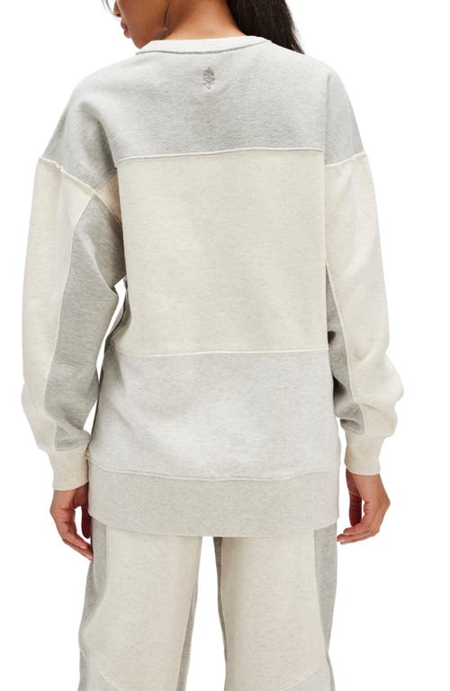 Free People Making It High-low Sweatshirt In Neutral
