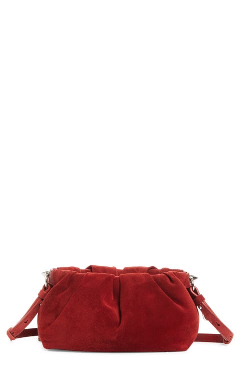 Mini Eva Suede Crossbody Bag