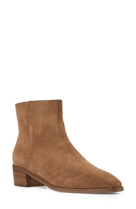 Reeta Luxe Weatherproof Suede Bootie (Women)