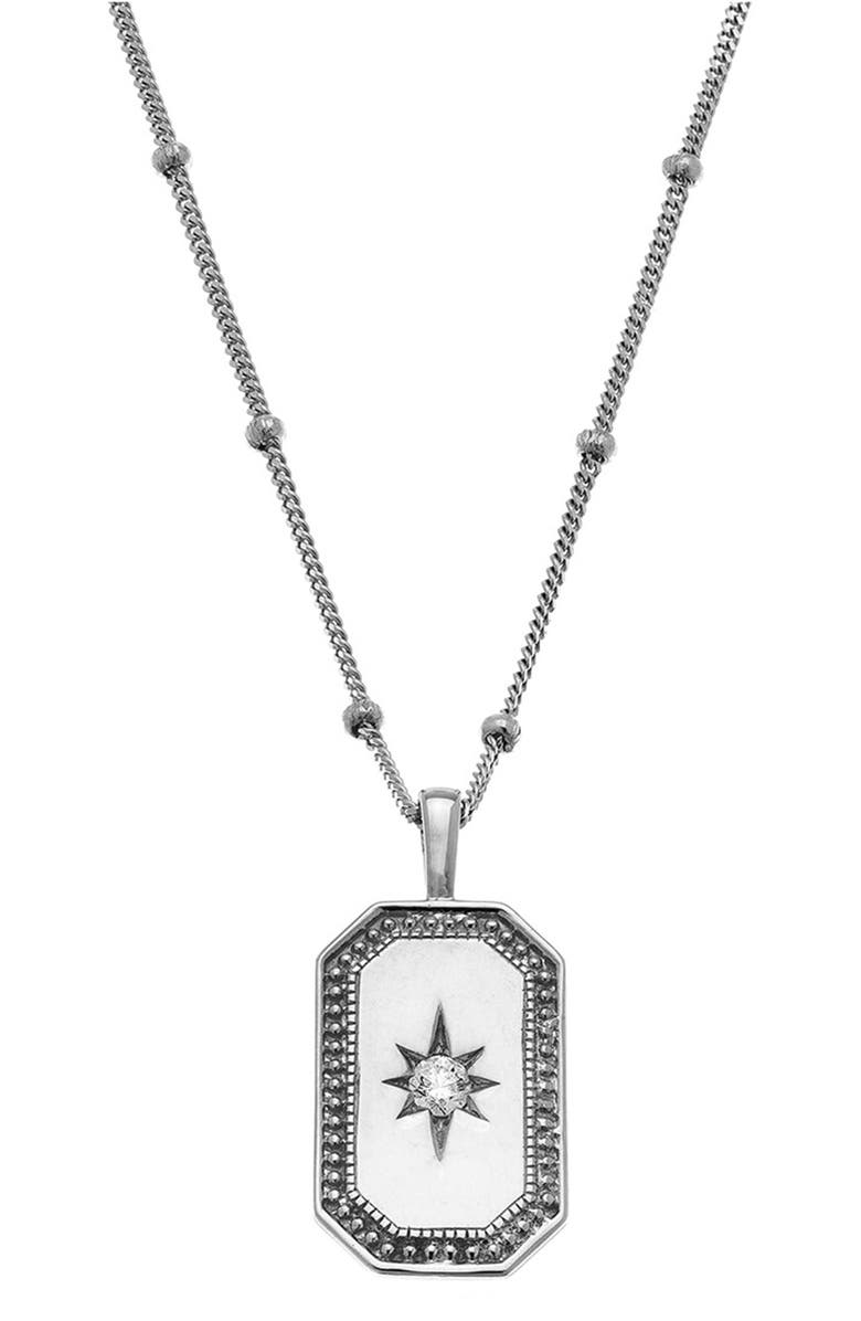 Sethi Couture Celeste Diamond Tag Pendant, Main, color, 
