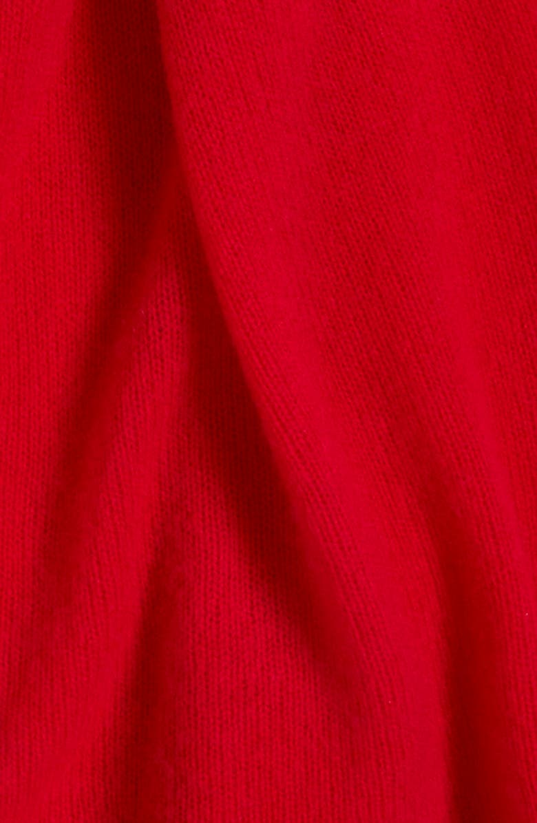 Nordstrom Cashmere Scarf, Alternate, color, Red Lychee