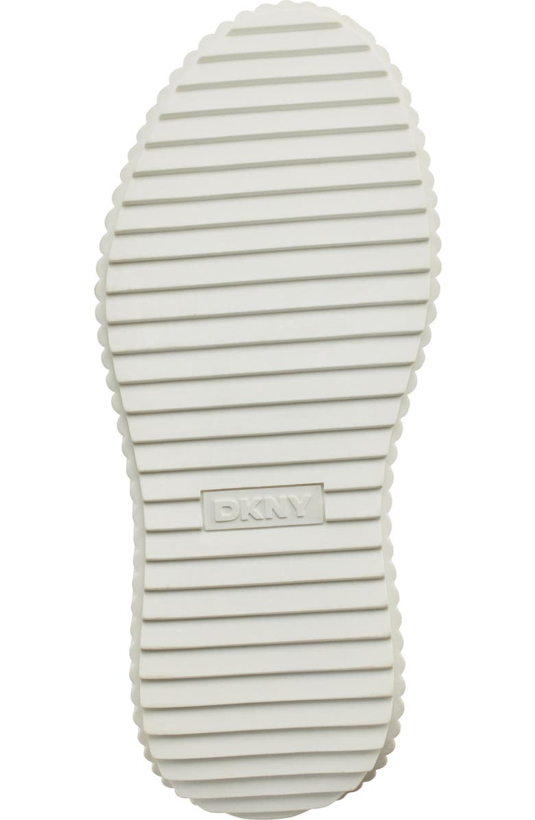 DKNY Leighton Wedge Platform Sneaker, Alternate, color, Ash