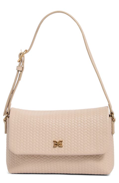 Eva Woven Shoulder Bag
