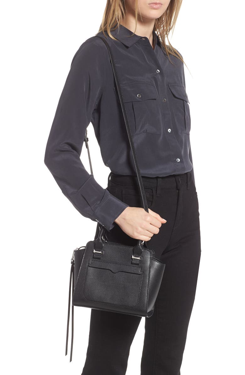 Rebecca Minkoff Mini Avery Leather Tote, Alternate, color,