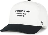 '47 Men's '47 White Iowa Hawkeyes Contemporary Basics Two-Tone Hitch Adjustable Hat