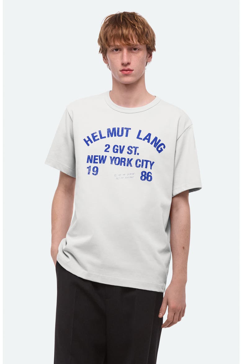 Varsity Cotton Graphic T-Shirt, Alternate, color, OPTIC WHITE
