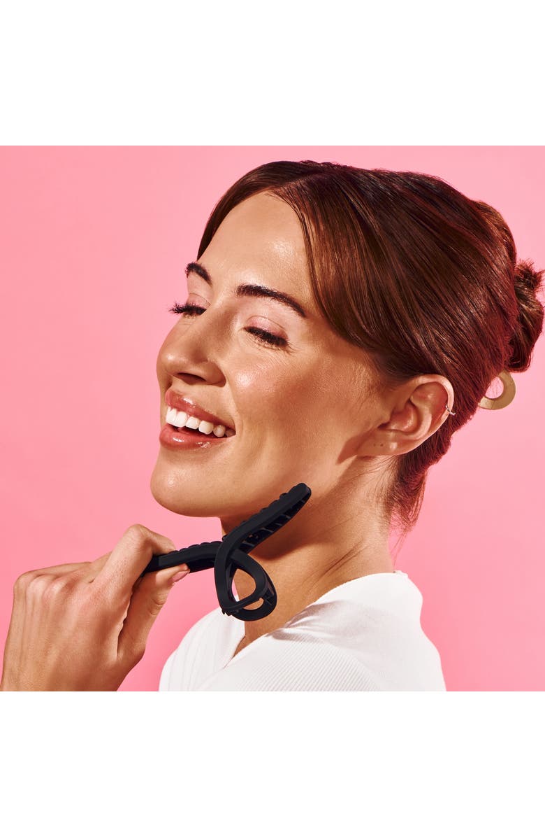 Gimme Beauty Loop Claw Clip Duo, Alternate, color, Black