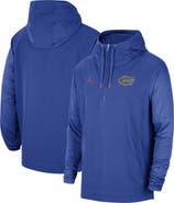 Jordan Brand Men's Jordan Brand Royal Florida Gators Player Half-Zip Jacket