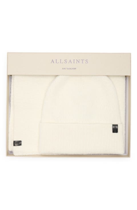 Fuzzy Beanie & Scarf Gift Set