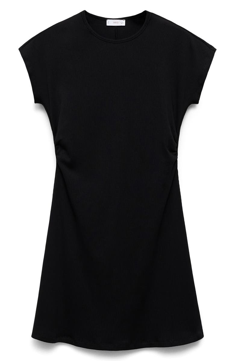 MANGO TEEN Rib A-Line Dress, Alternate, color,