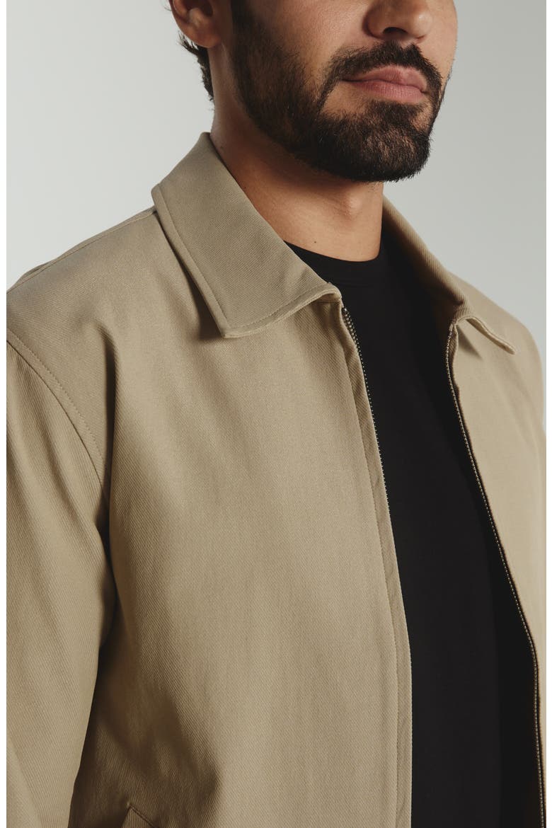 Baron Full Zip Jacket, Alternate, color, KHAKI