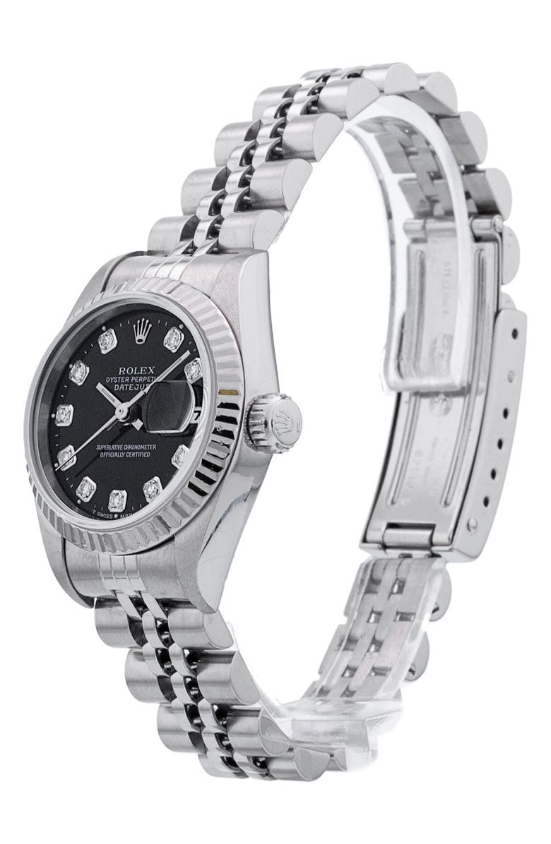 Watchfinder & Co. Rolex Preowned Datejust Lady Bracelet Watch, 26mm, Alternate, color, 