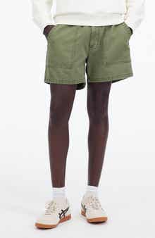 Madewell Fatigue Garment Dyed Cotton Twill Shorts