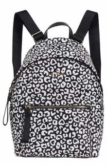 Chelsea Leopard Heart Backpack