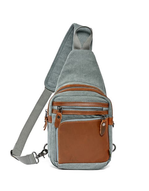 Torreya Canvas Pocket Sling Bag