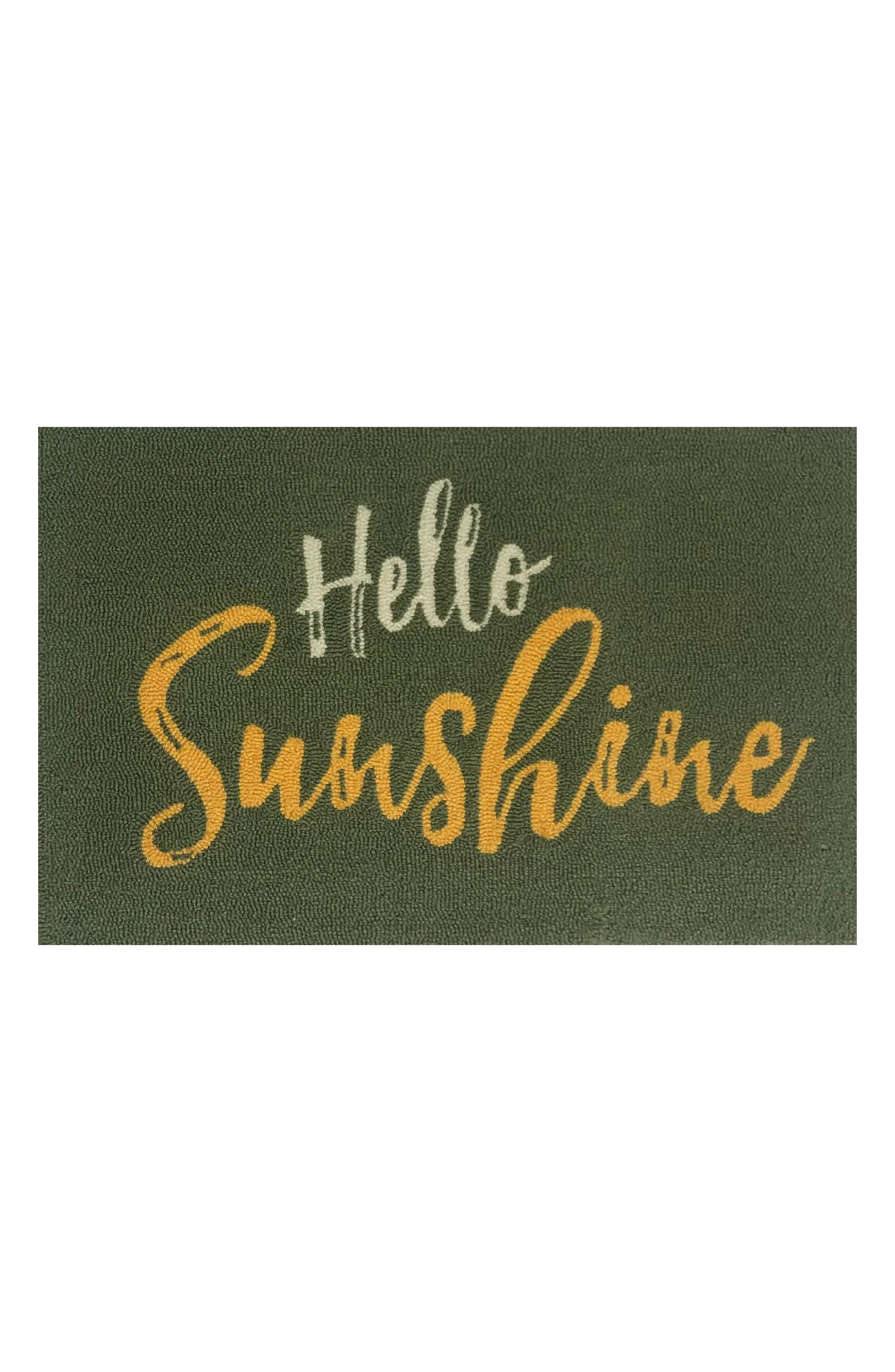 R16 HOME Hello Sunshine Doormat