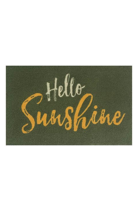Hello Sunshine Doormat