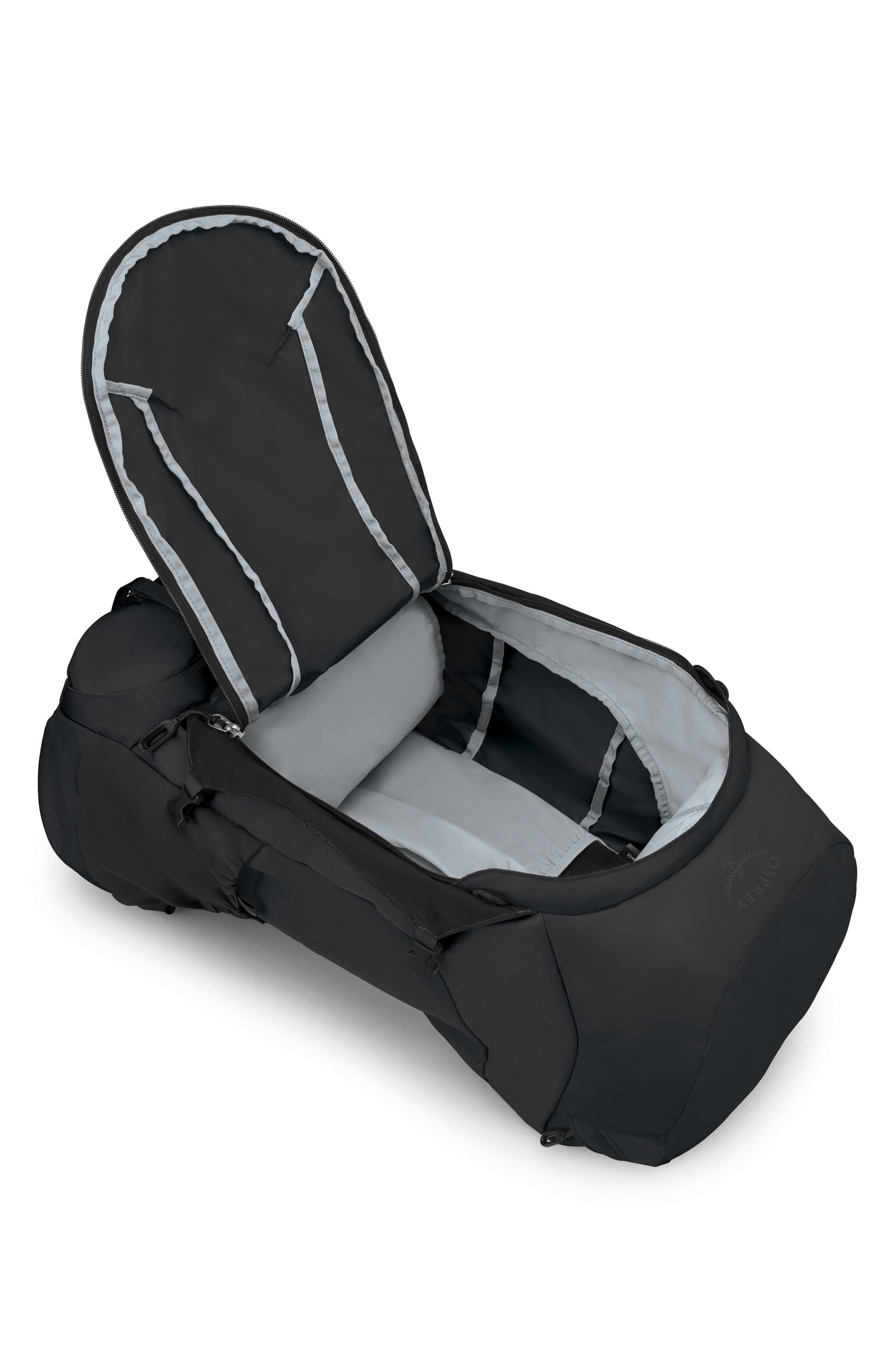 Osprey Fairview 70-Liter Trek Backpack Luggage, Alternate, color, Black