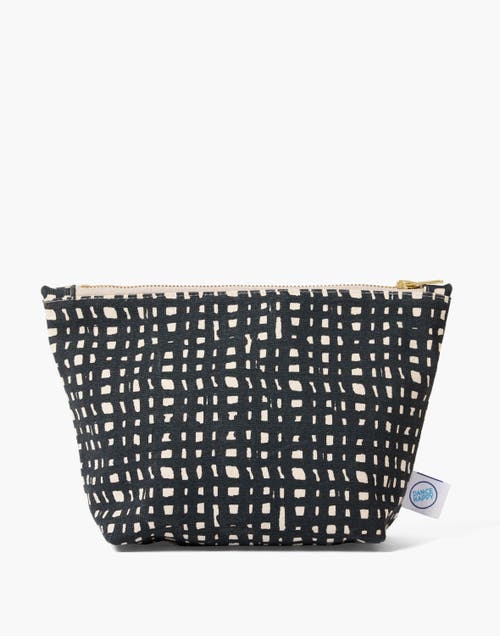 Dance Happy Ivy Cosmetic Bag In Dark Slate