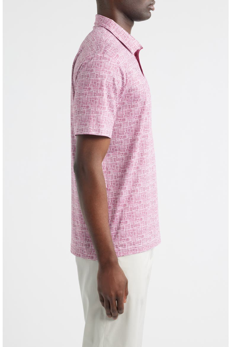 Viva Performance Golf Polo, Alternate, color, BERRY