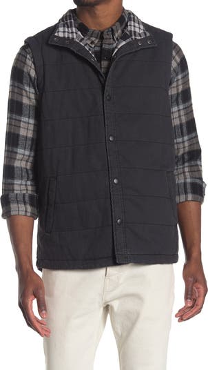 Union Quilted Vintage Twill Vest | Nordstromrack